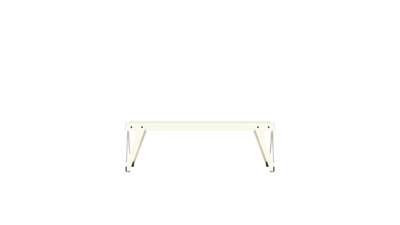 Functionals bank Lloyd - L 140 cm. - Mushroom White