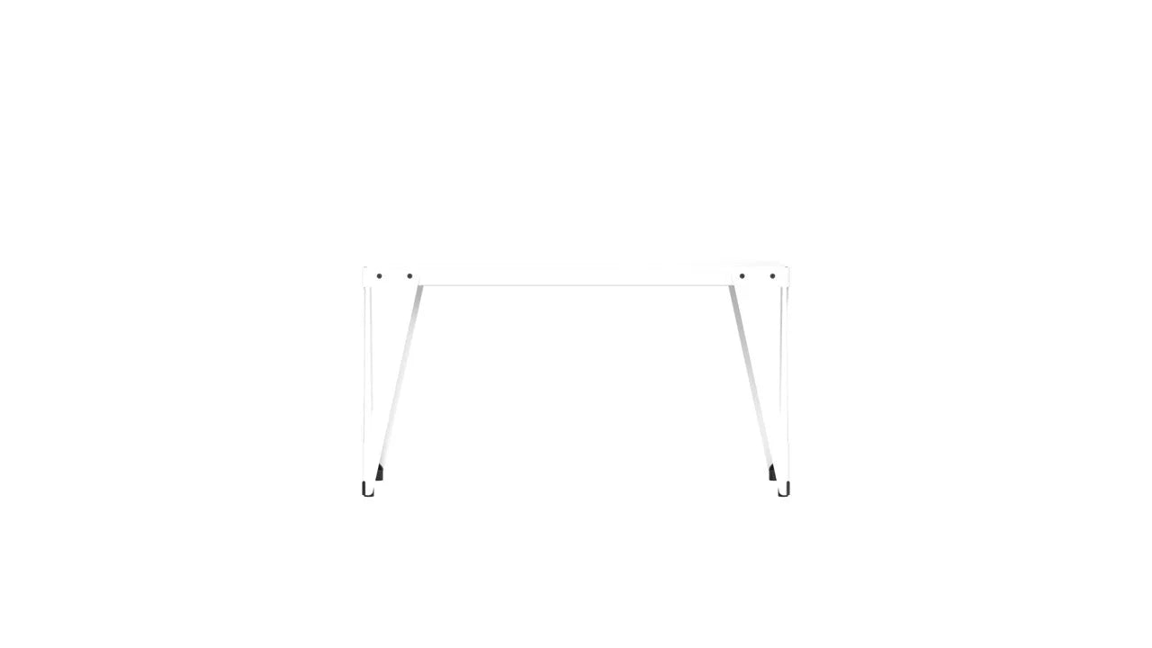 Functionals tafel Lloyd - 70 x 140 cm. - Chalk White