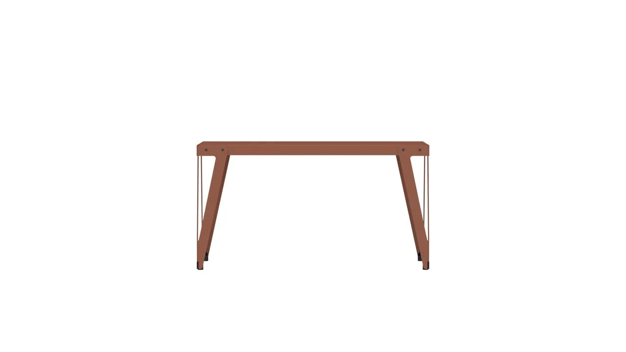 Functionals tafel Lloyd - 70 x 140 cm. - Oxide Brown