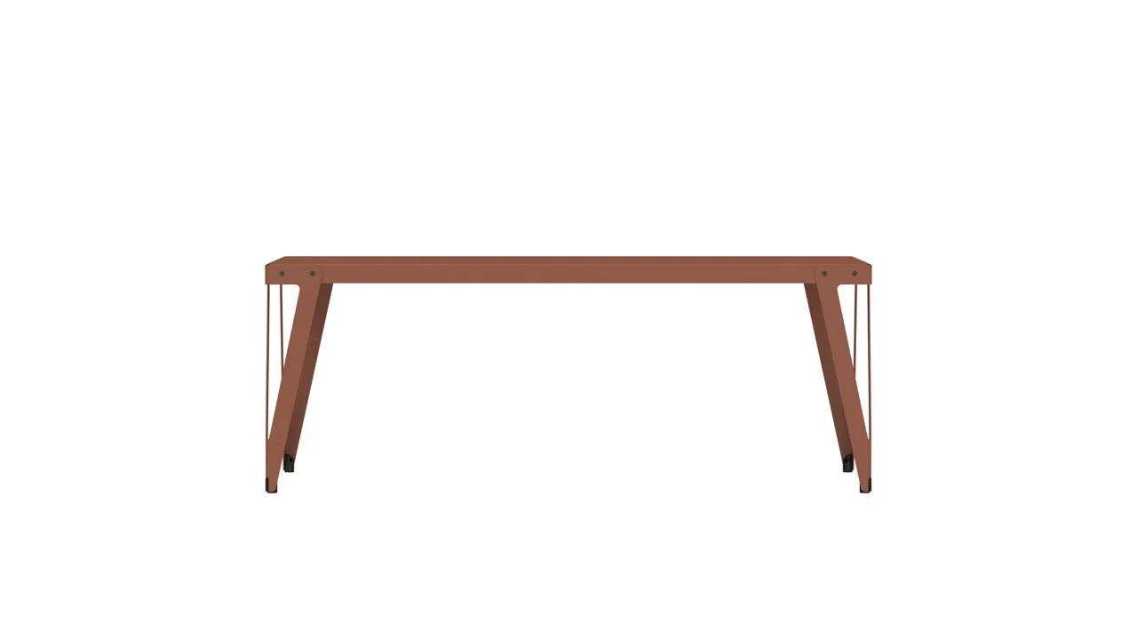 Functionals tafel Lloyd - 90 x 200 cm. - Oxide Brown