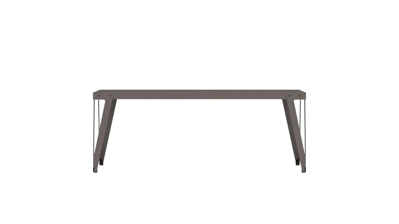 Functionals tafel Lloyd - 90 x 200 cm. - Umbra Grey