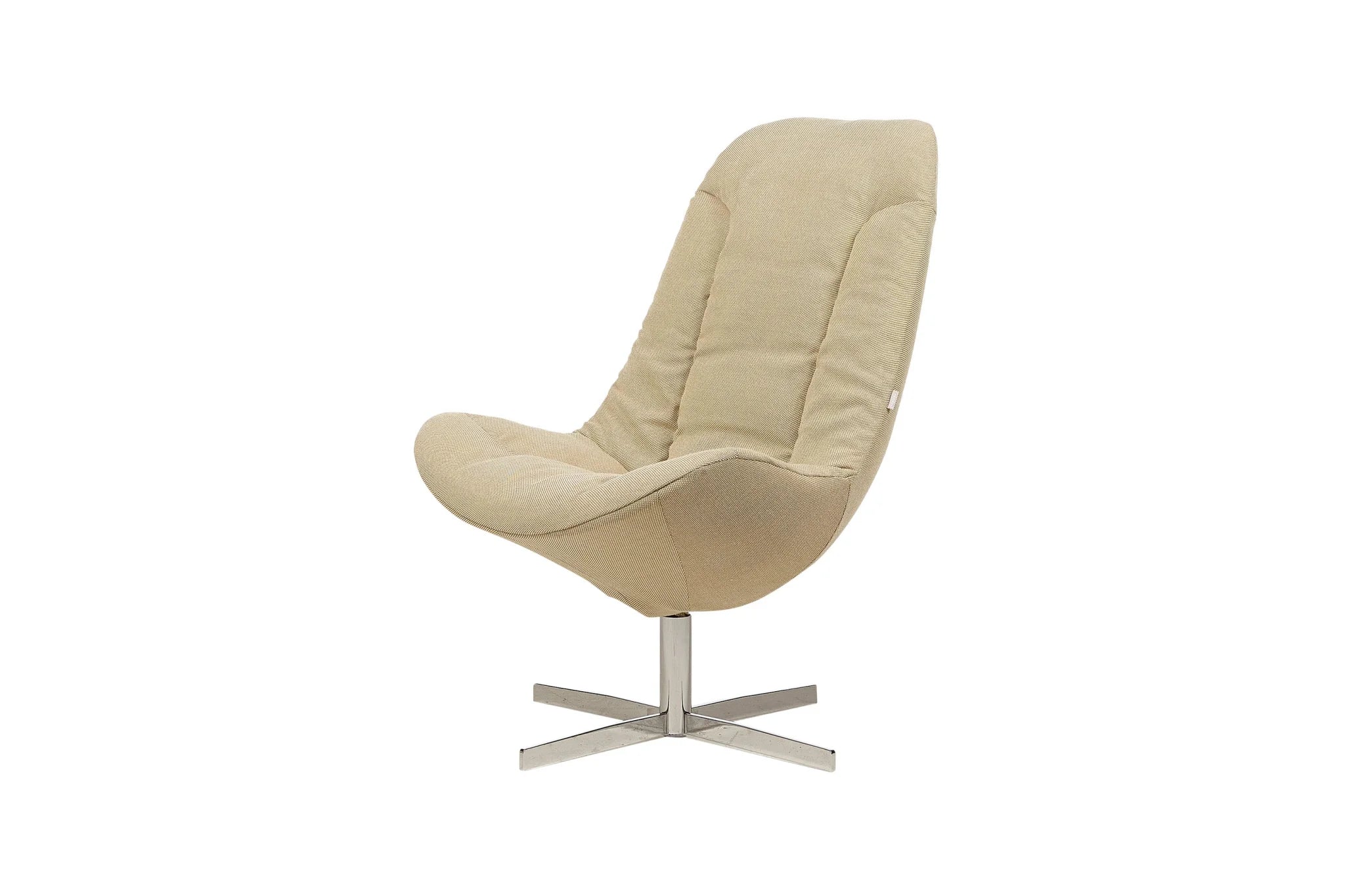 Gelderland 7400 Draaifauteuil - Beige stof (Steelcut trio 0236)