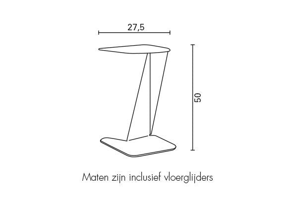 Dutch Originals bijzettafel 971RH - Gispen Today