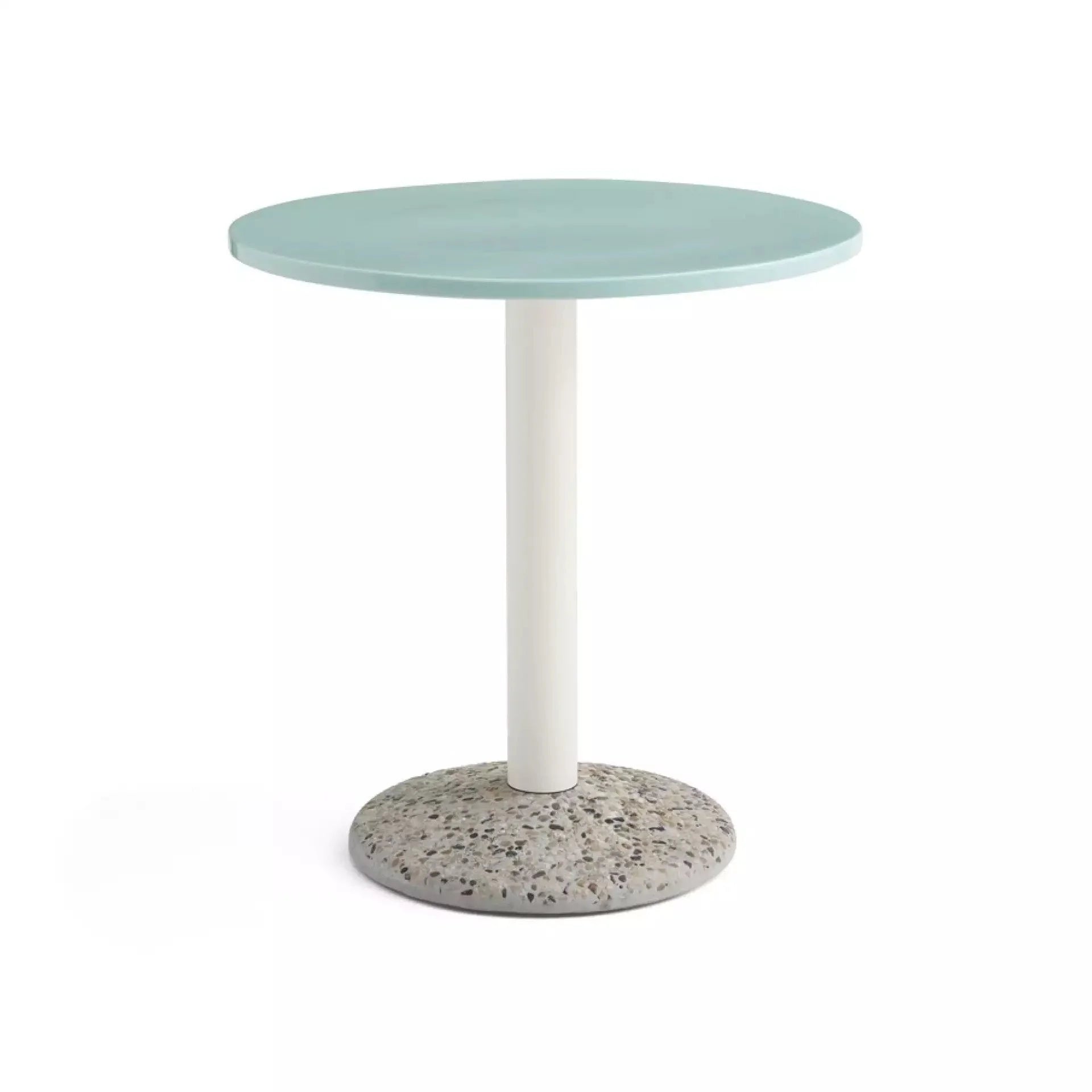 Hay Design buitentafel Ceramic - light mint - Ø 70 cm.