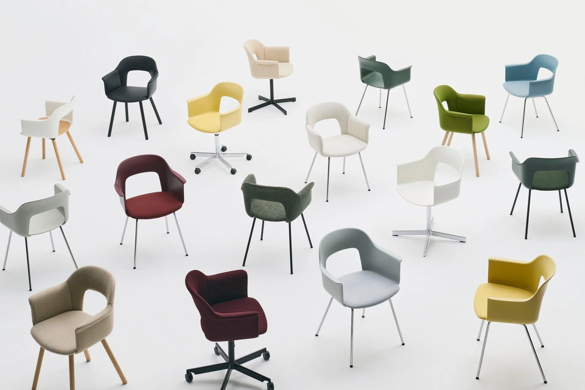 Hay Design Layout Armchair 222 eiken