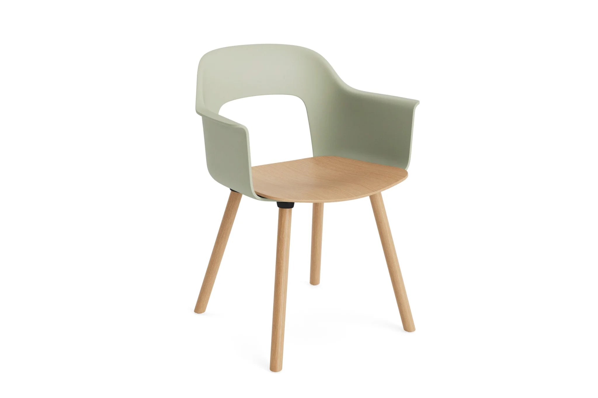 Hay Design Layout Armchair 222 eiken - Pastel Green