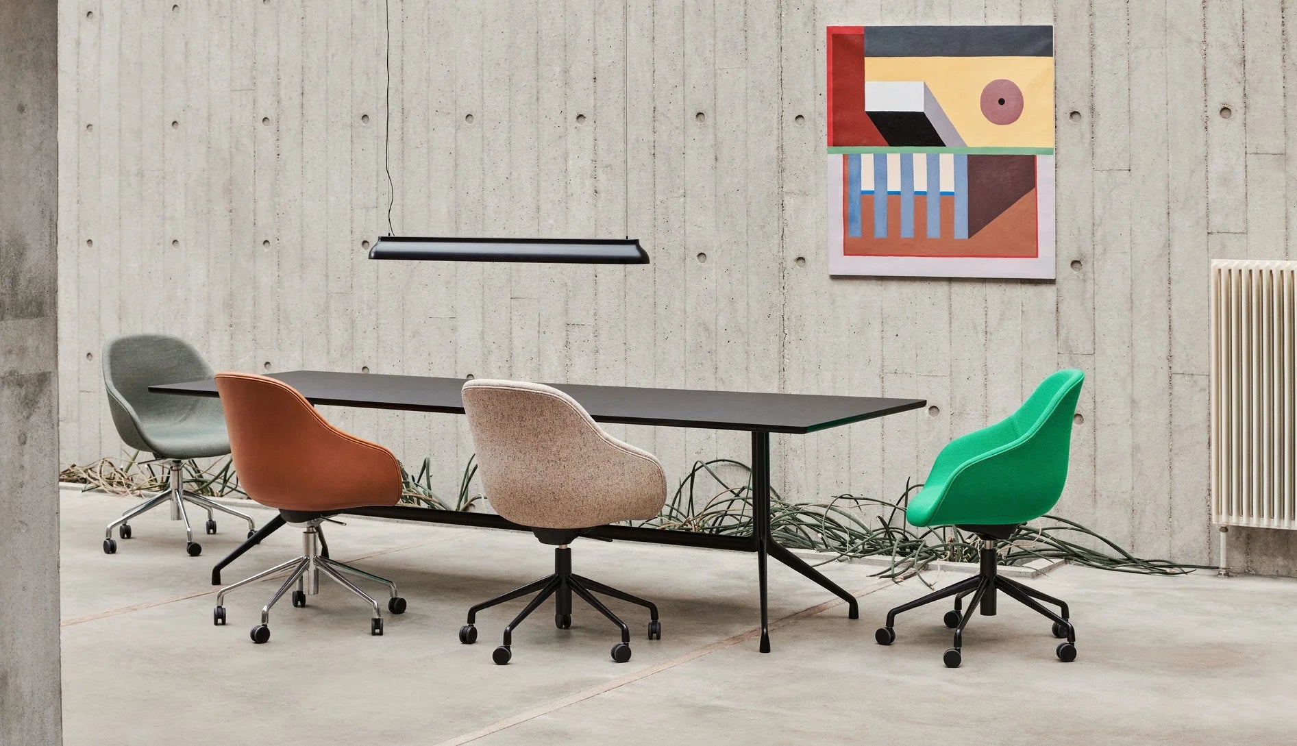 Hay Design tafel AAT 10 - zwart