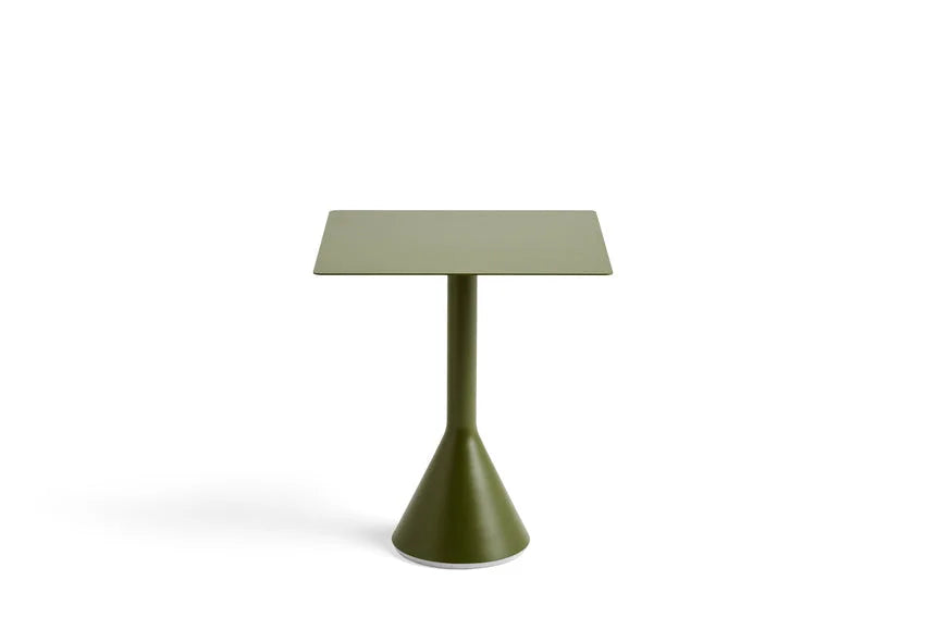 Hay Design tuintafel Palissade Cone - 65 x 65 cm. - olive