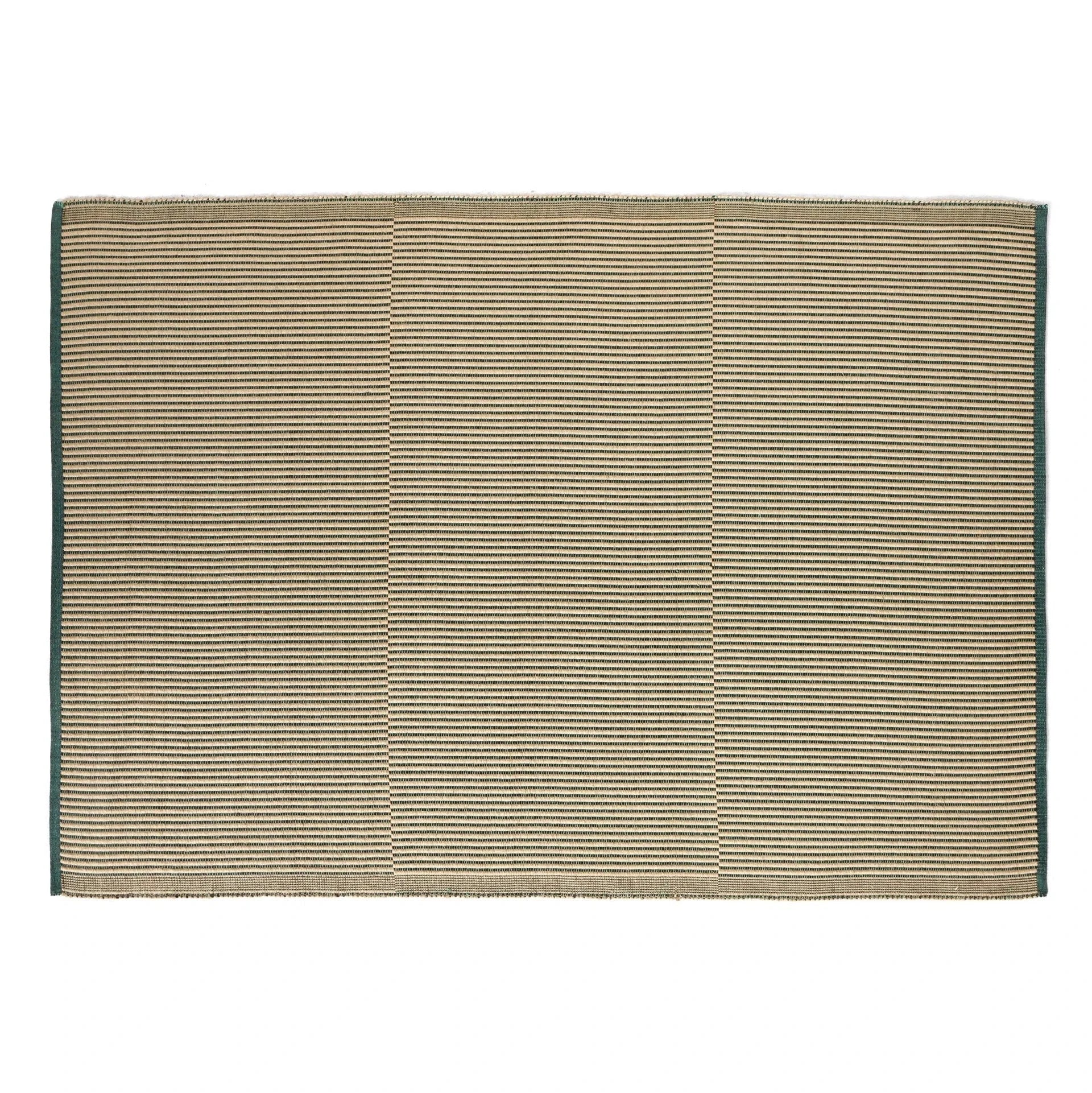 Hay Design vloerkleed Tapis - zwart en groen