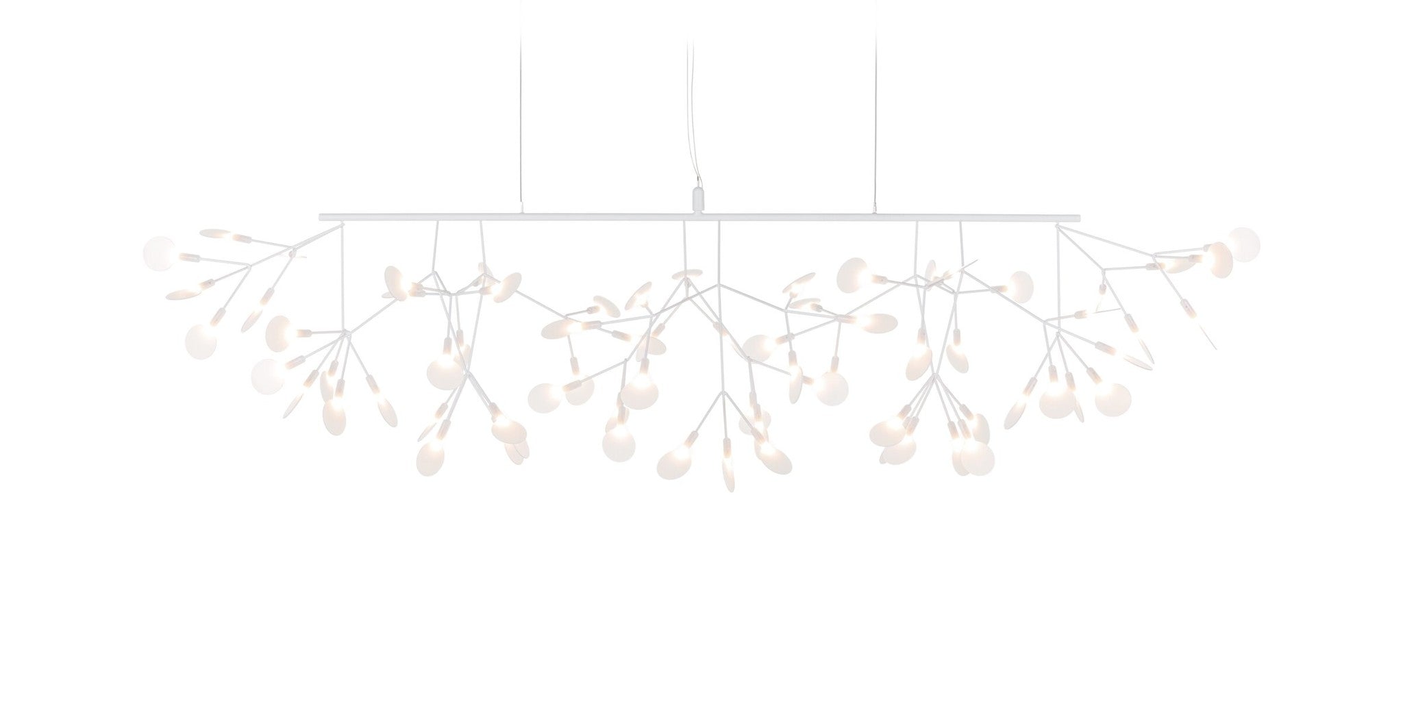 Moooi hanglamp Heracleum III linear - wit