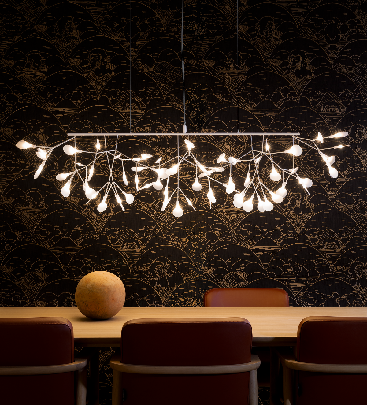 Moooi hanglamp Heracleum III linear