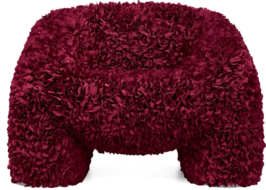 Moooi fauteuil Hortensia - Petal Wine