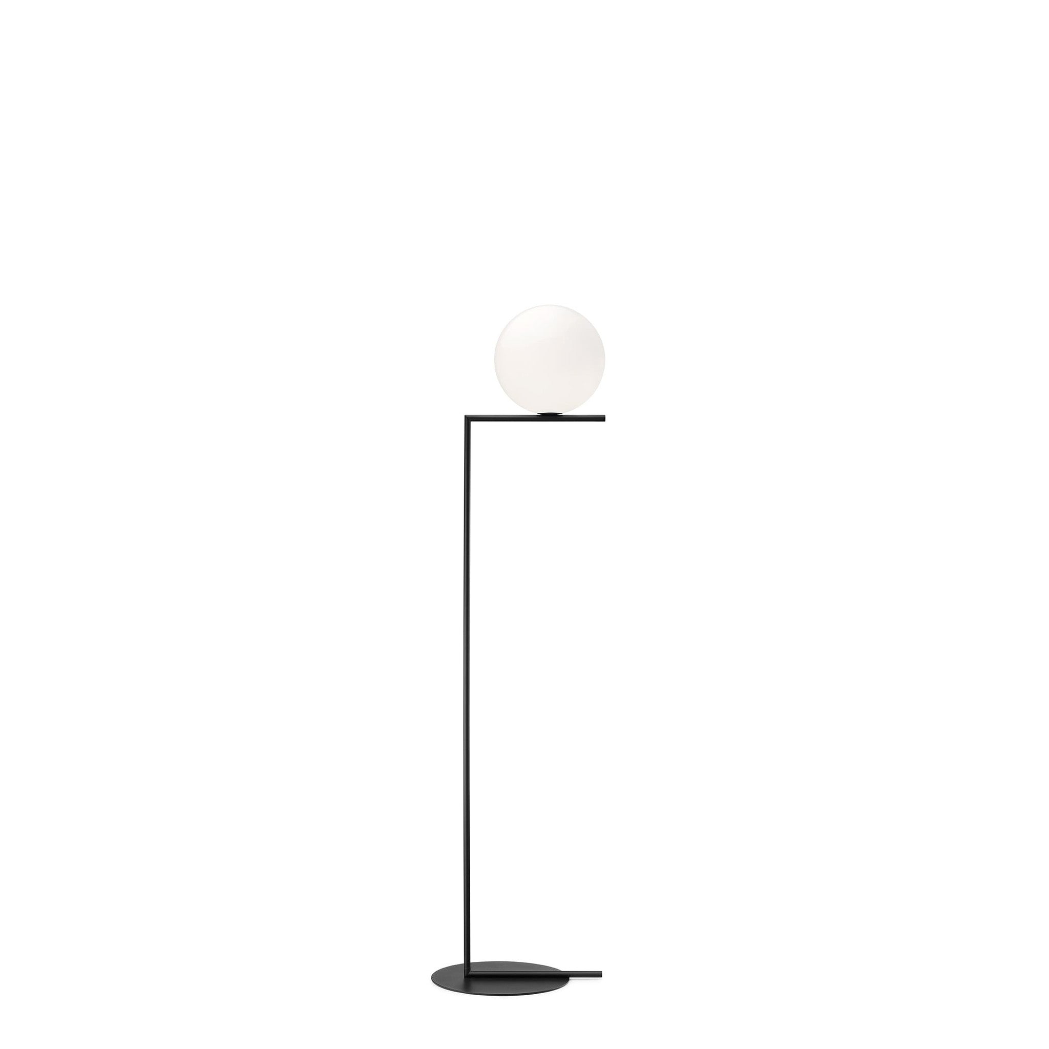 Flos vloerlamp IC Lights F2 - mat zwart