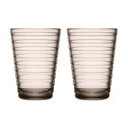 iittala Aino Aalto glas 33 cl. - 2 stuks - linnen 33 cl.