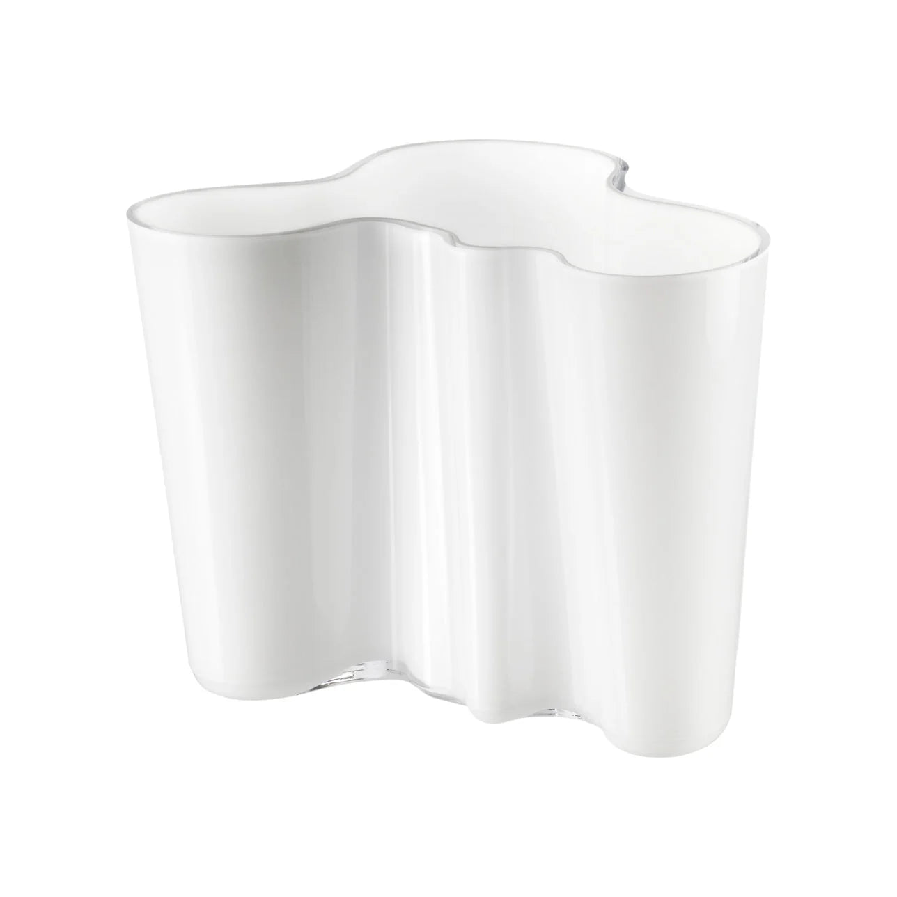 iittala Alvar Aalto vaas - 16 cm. hoog - opal