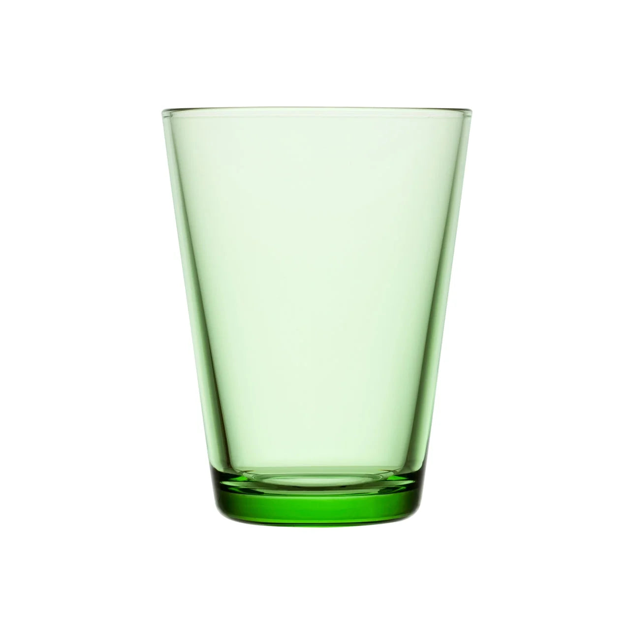 Groen drinkglas Kartio 40 cl van Kaj Franck, een essentie van Fins design