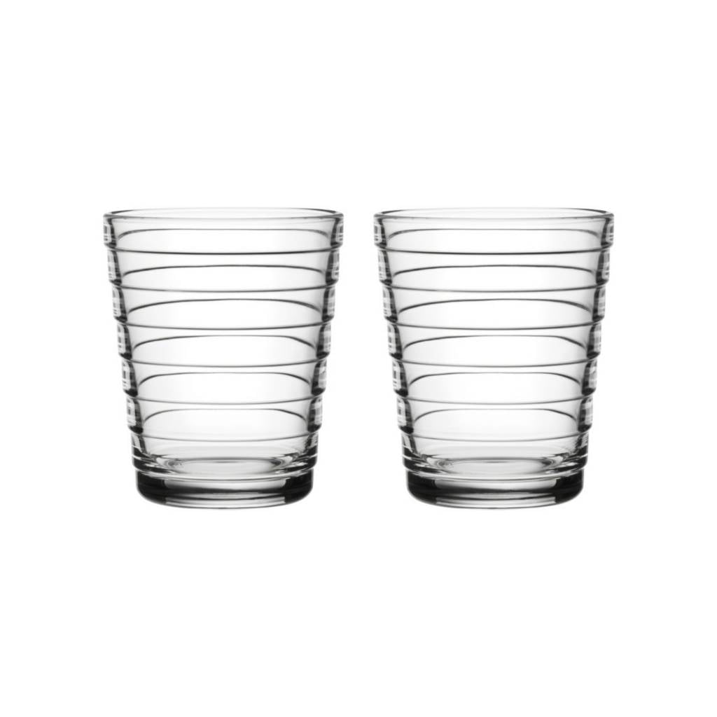 iittala Aino Aalto glas 22 cl. - 2 stuks - helder 22 cl.