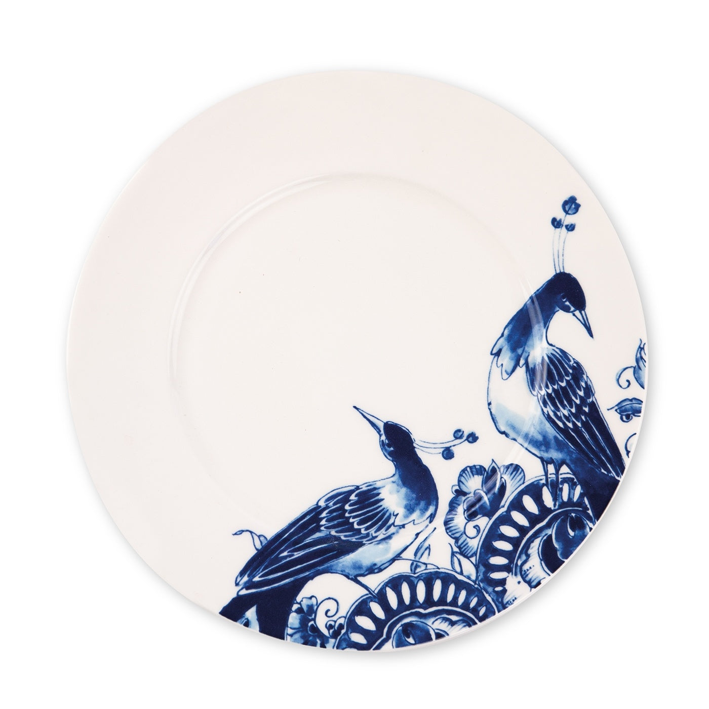 Royal Delft dessertbord Ø 23,5 cm. - Peacock Symphony