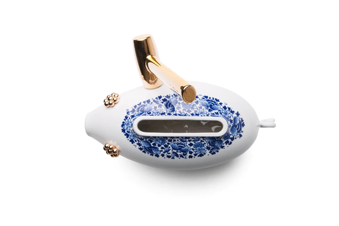 Moooi vaas Delft Blue ’The killing of the piggy bank’ - standaard