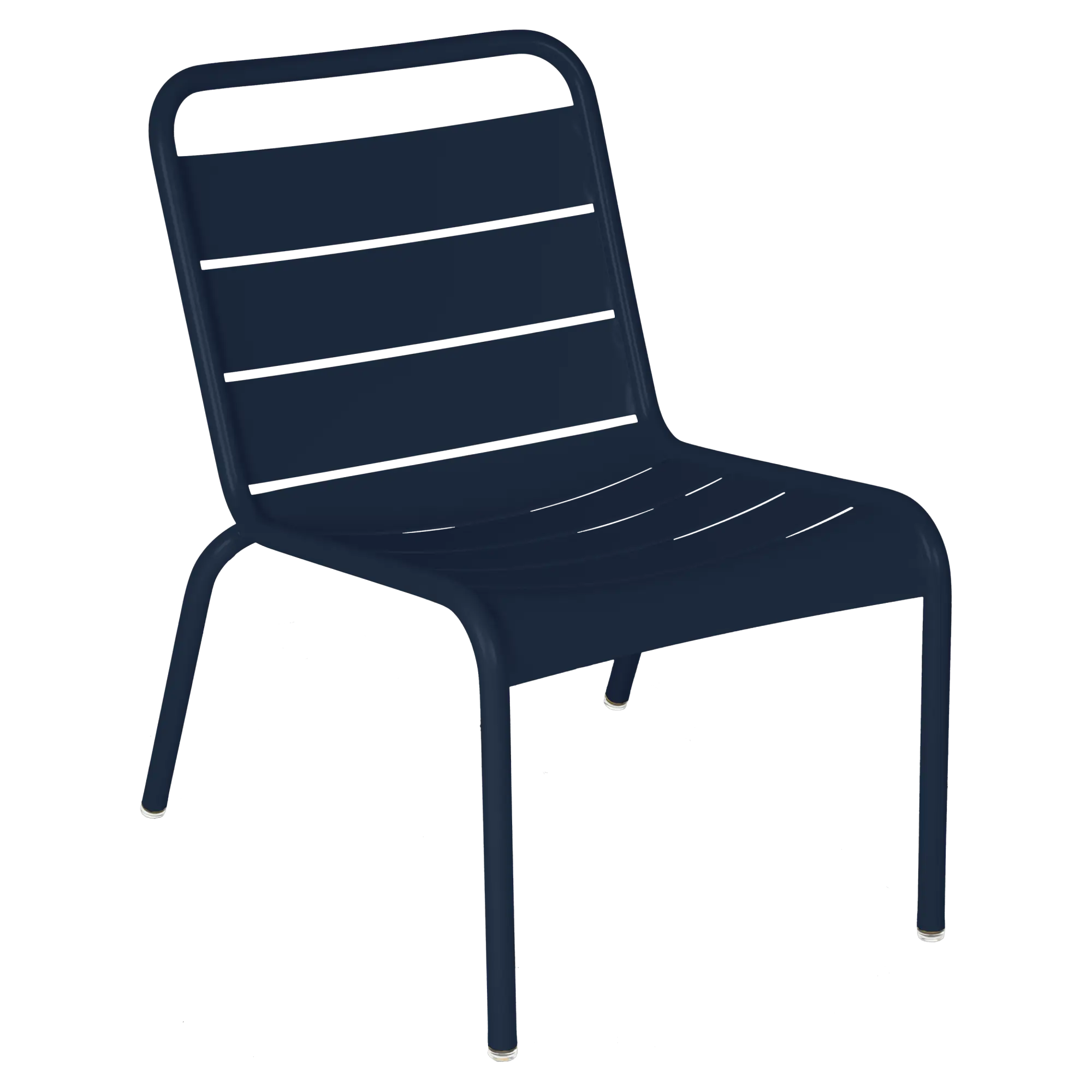 Fermob lounge chair Luxembourg - deep blue