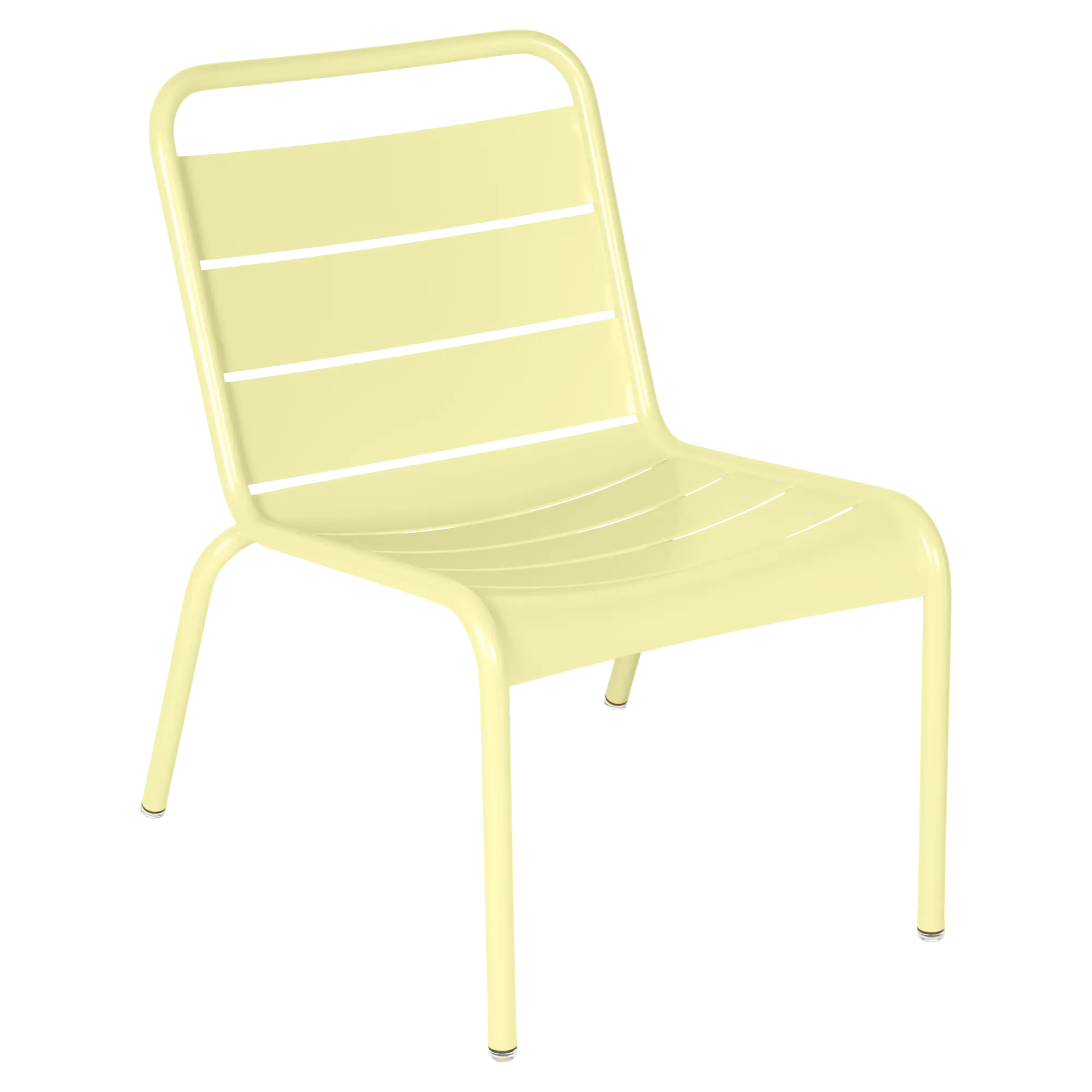 Fermob lounge chair Luxembourg - Frosted Lemon