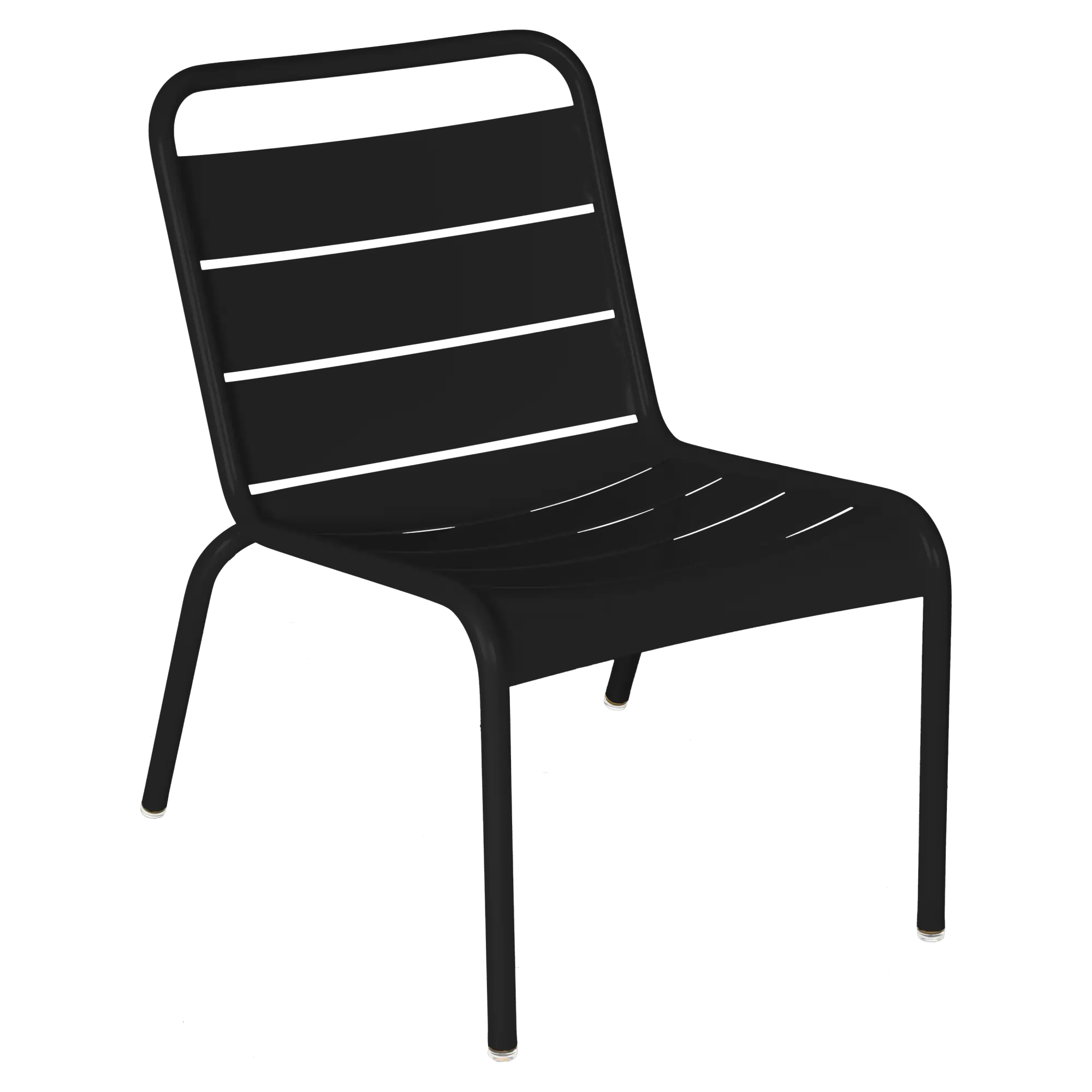 Fermob lounge chair Luxembourg - Liquorice