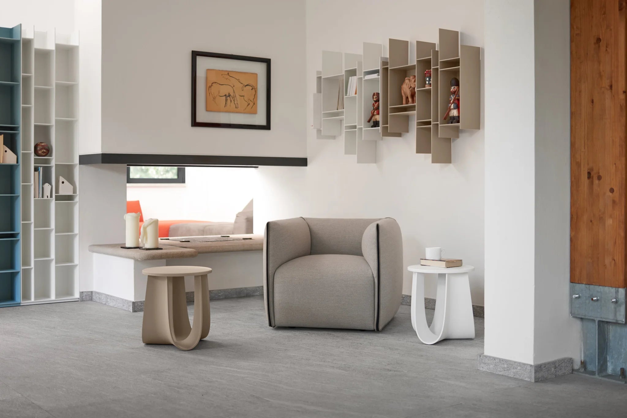 MDF Italia wandkast Randomito