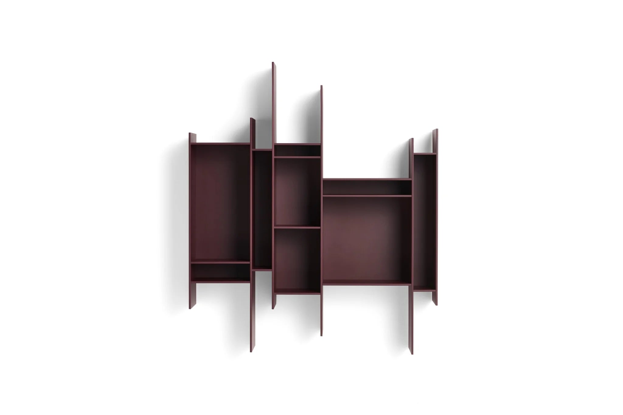 MDF Italia wandkast Randomito - New Burgundy