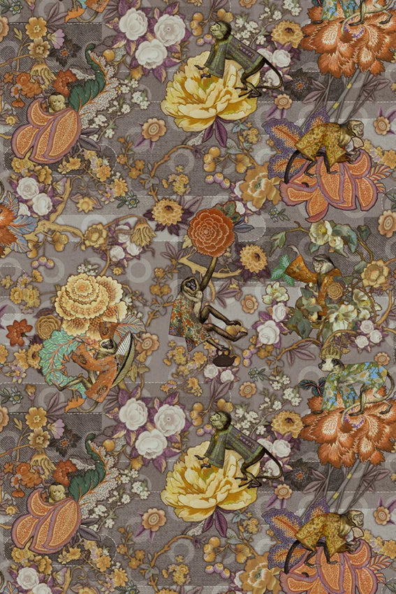 Moooi Carpets Rendezvous Tokyo Blue - Cashmere 200 x 300 cm.