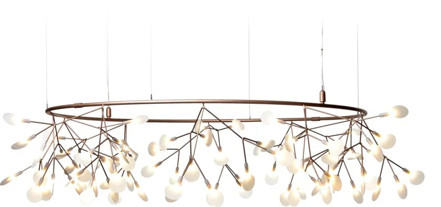 Moooi kroonluchter Heracleum III the Big O - koper - Small O