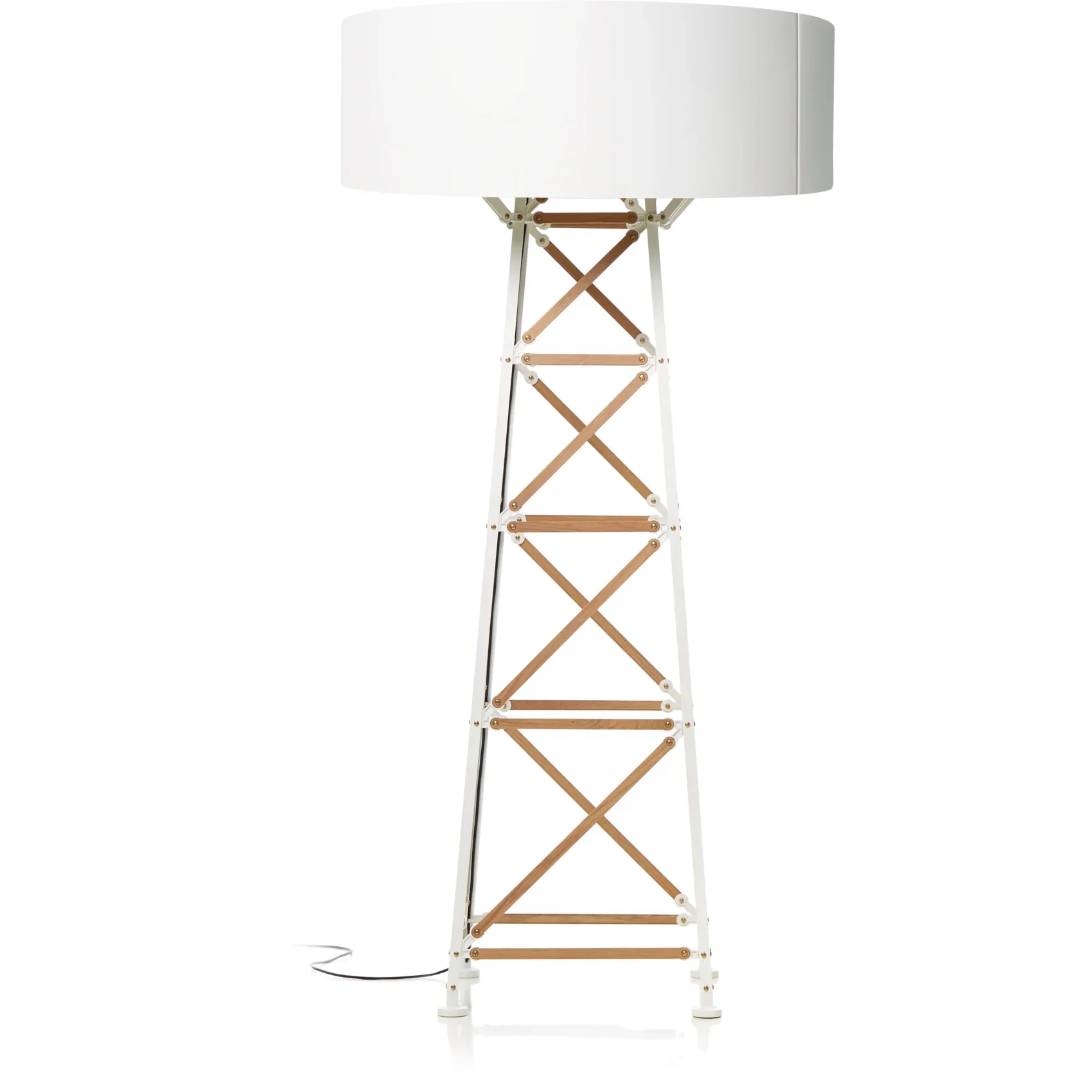 Moooi vloerlamp Construction - wit - L