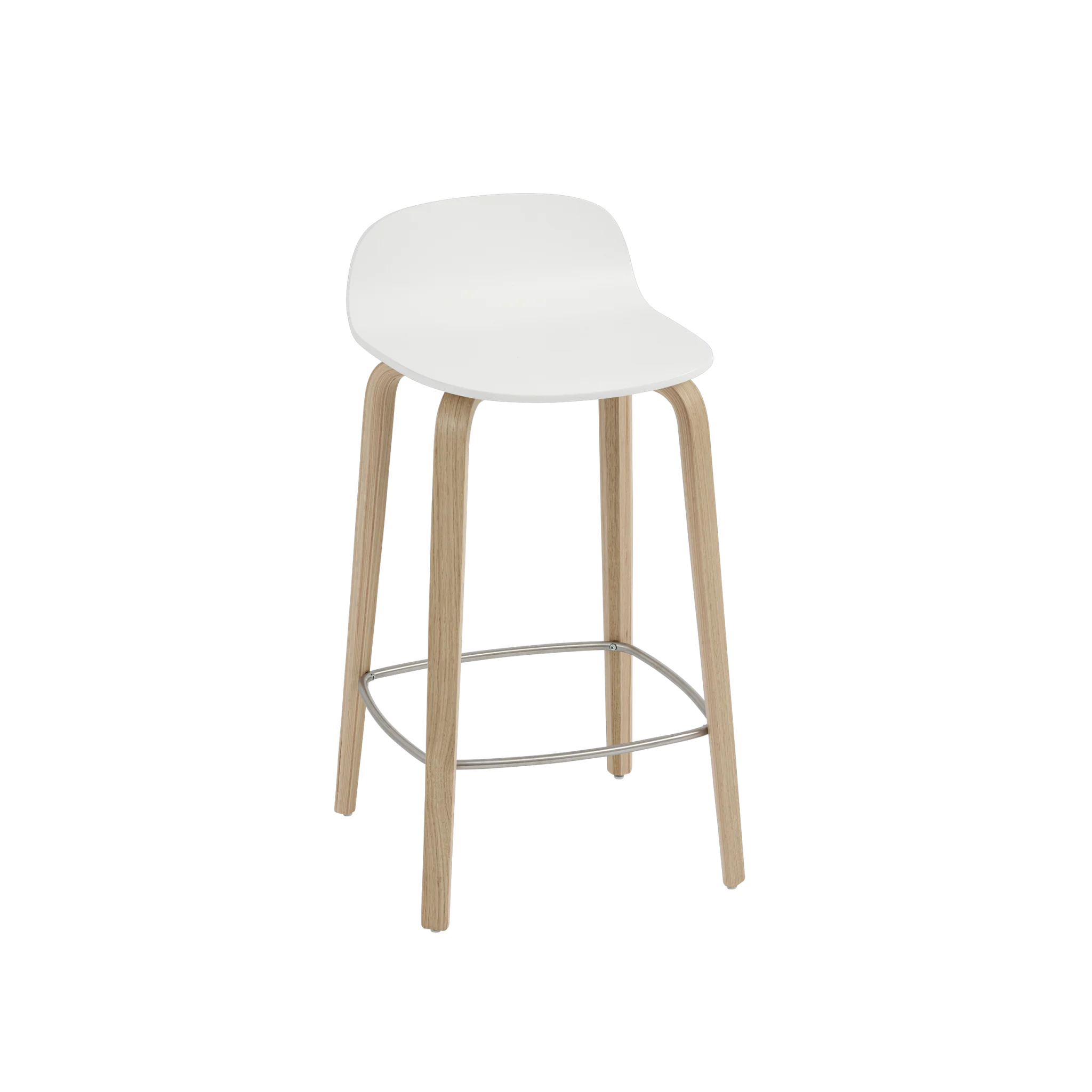 Muuto barstoel Visu - 65 cm / White Oak