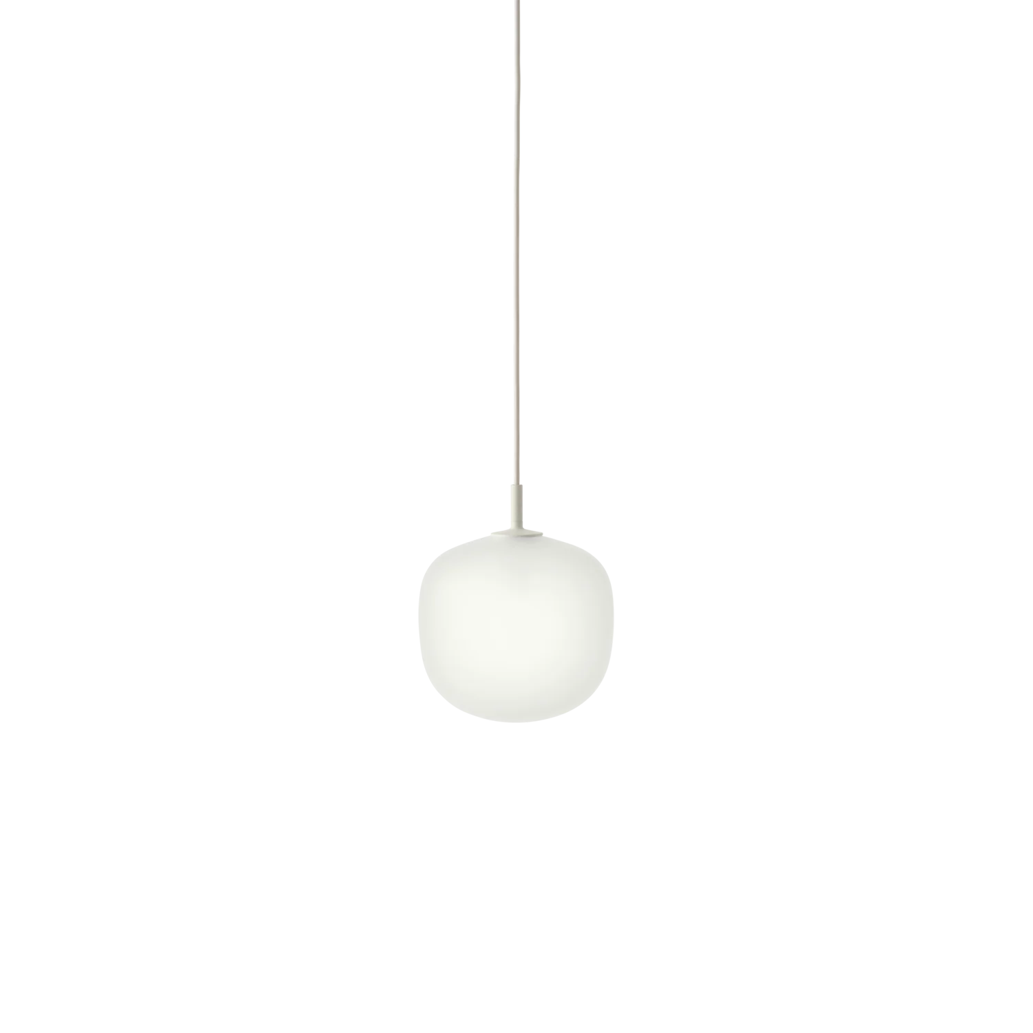 Muuto hanglamp Rime - Ø 12 + Ø 18 cm. - white - Ø 18 cm.