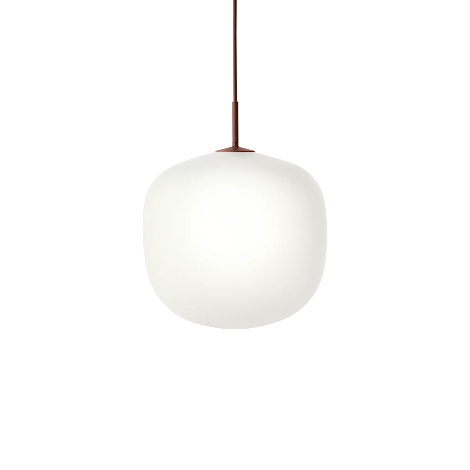 Muuto hanglamp Rime - Ø 37 + Ø 45 cm. - deep red - Ø 37 cm.