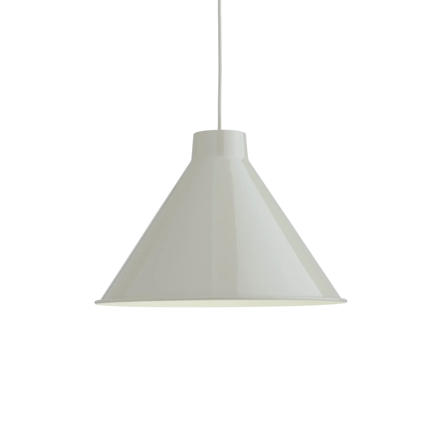 Muuto hanglamp Top - Ø 36 + Ø 38 cm. - grey - Ø 38 cm.