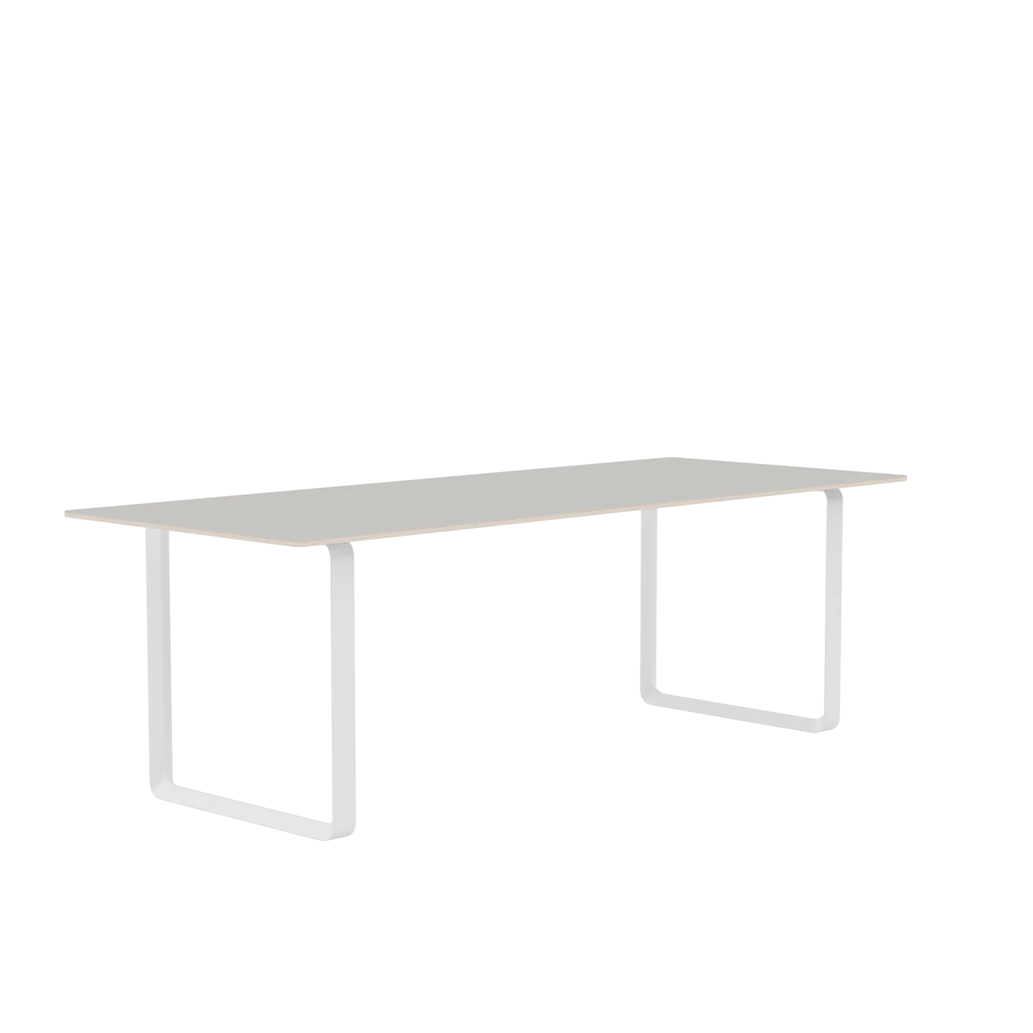 Muuto tafel 70/70 - 90 x 225 cm. - grijs