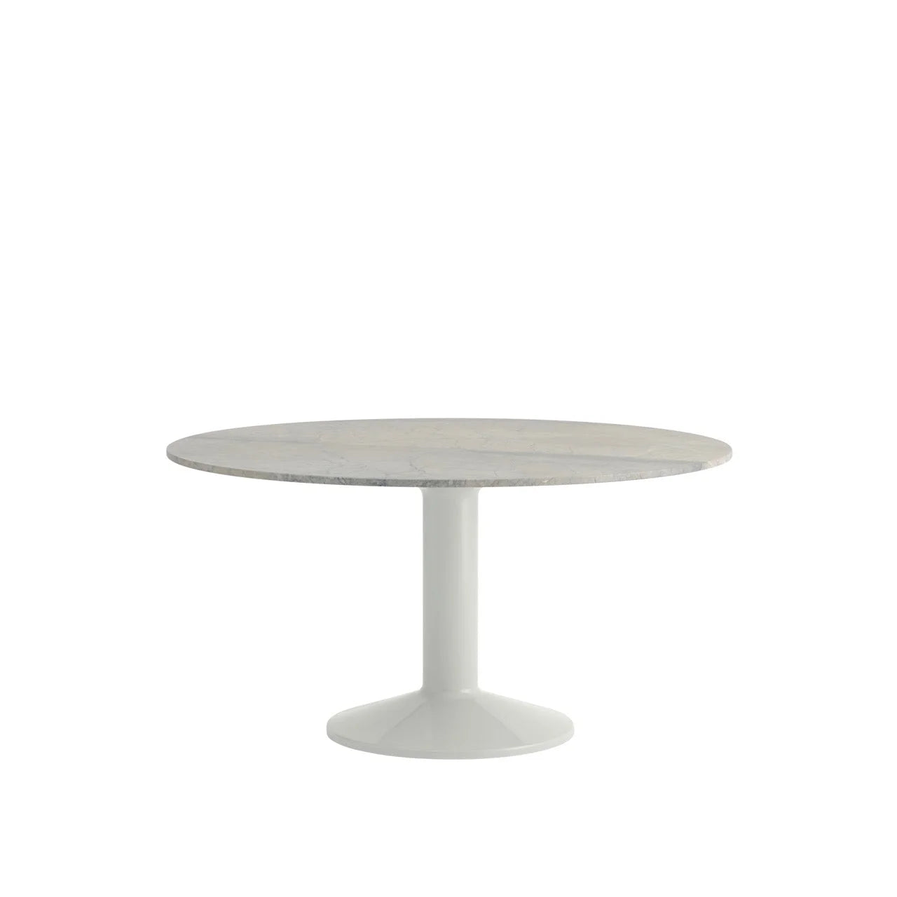 Muuto tafel Midst Marmer - Ø 140 cm. - Grijs