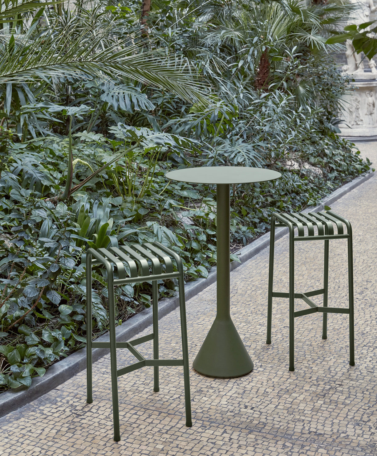 Hay Design tuintafel Palissade Cone - rond hoog