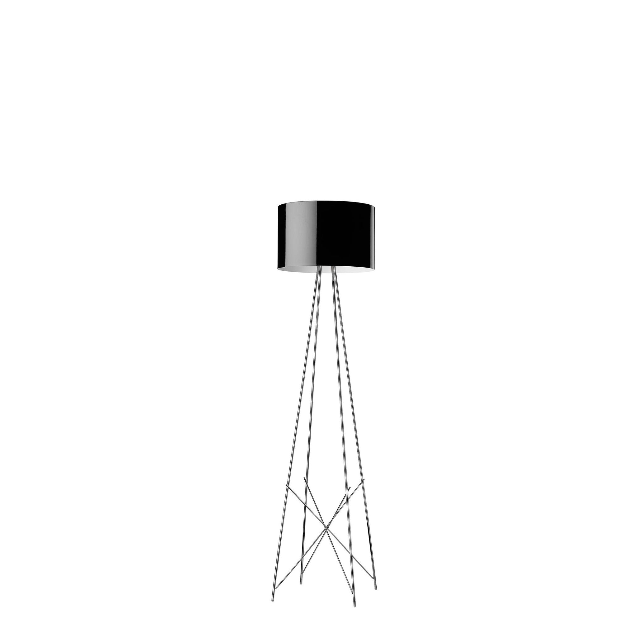 Flos vloerlamp Ray 2 - Ray 2 zwart