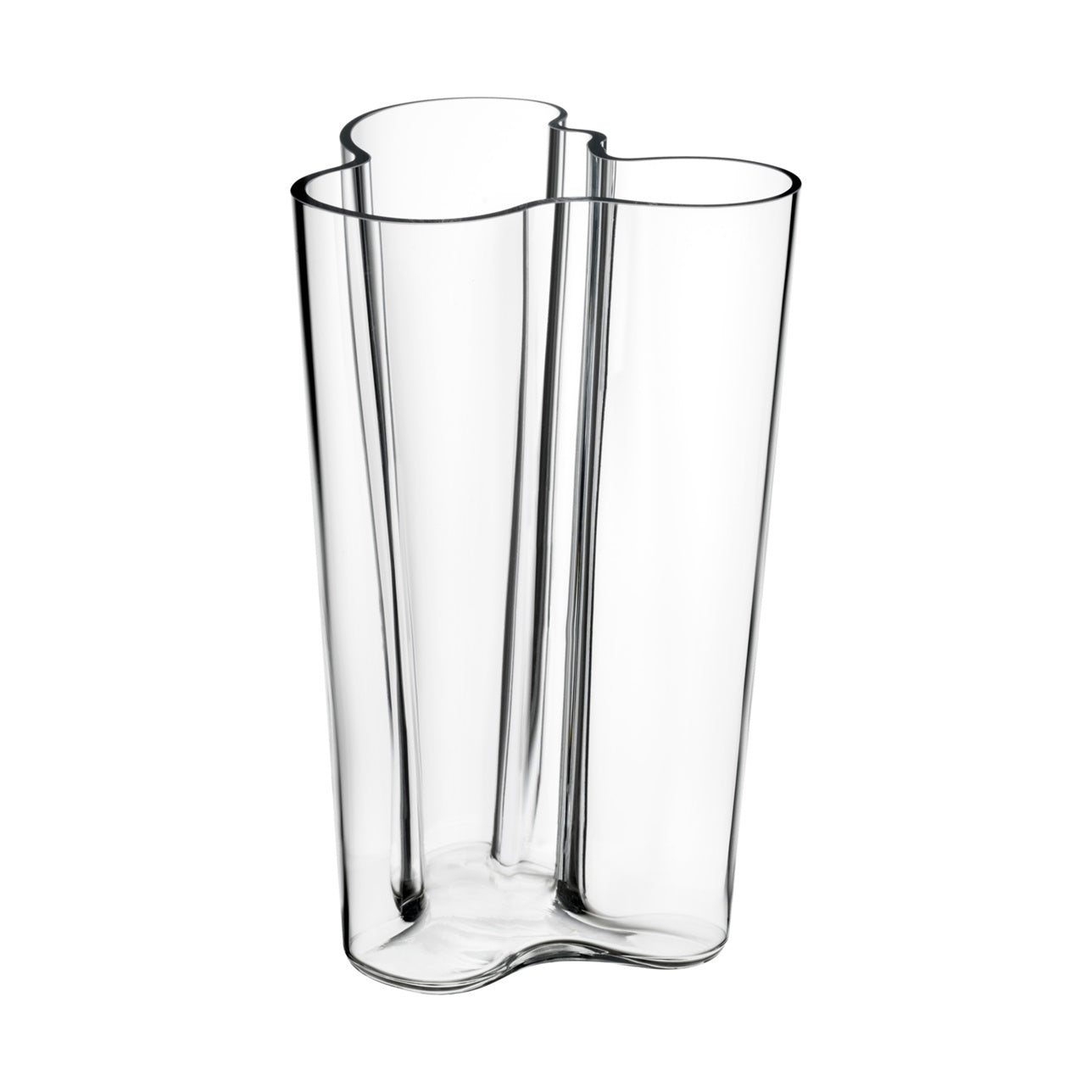 iittala Alvar Aalto vaas - 25,1 cm. hoog - helder