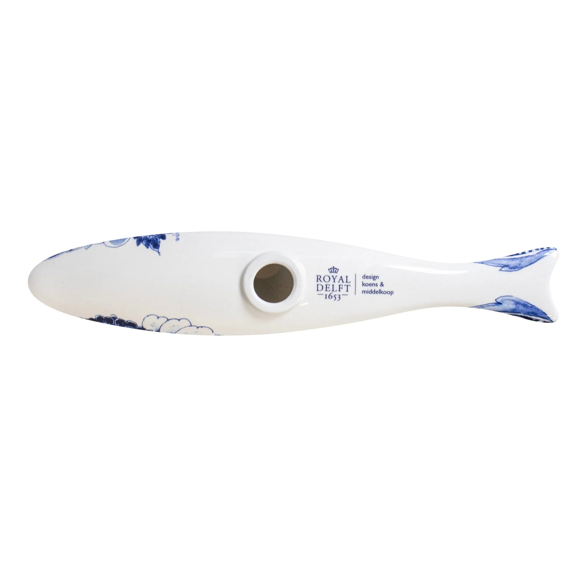 Royal Delft Blue Herring - Flower scales