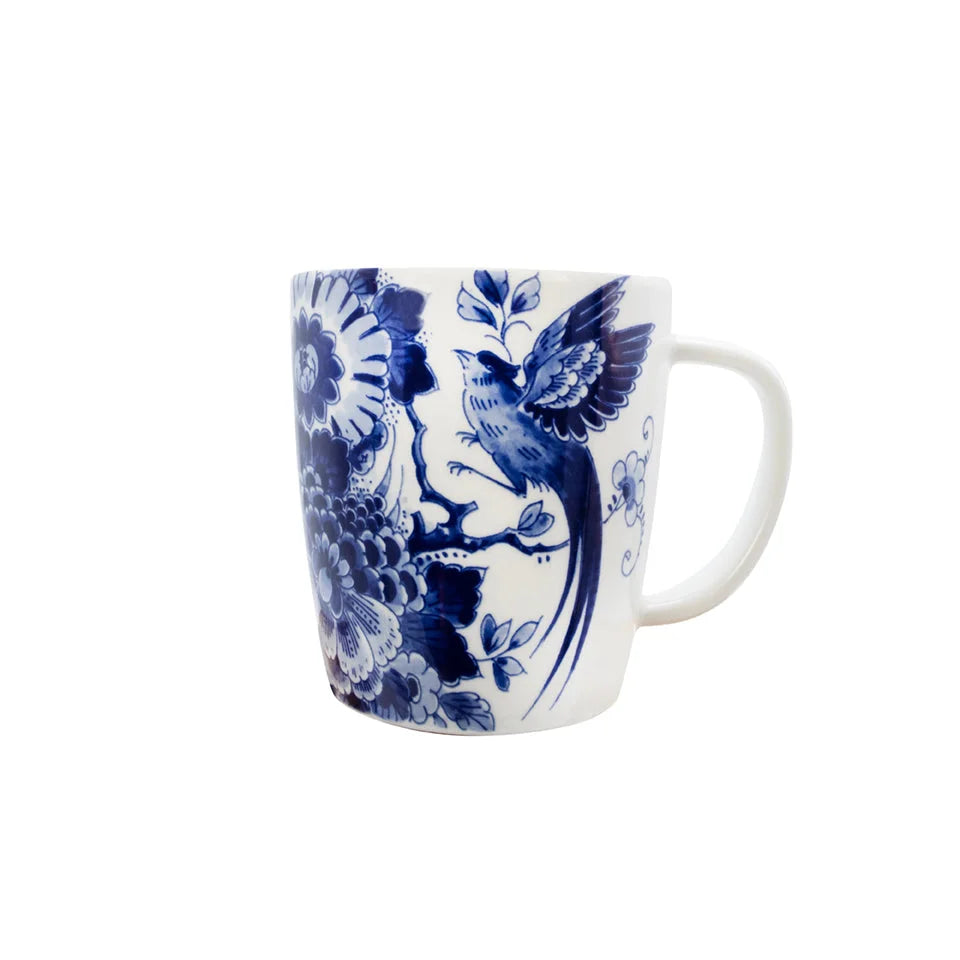 Royal Delft mok 40 cl. - Blue Master no. 1 Flora & Fauna