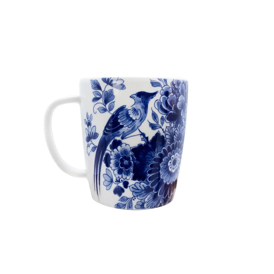 Royal Delft mok 40 cl. - Blue Master no. 1 Flora & Fauna