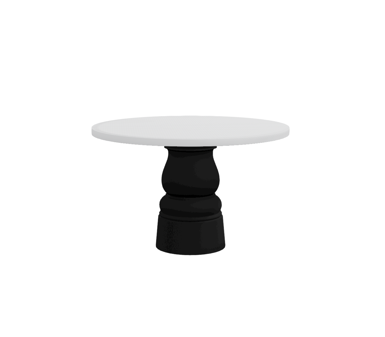 Moooi Container Table base zwart - Ø 120 cm. - RAL 9016