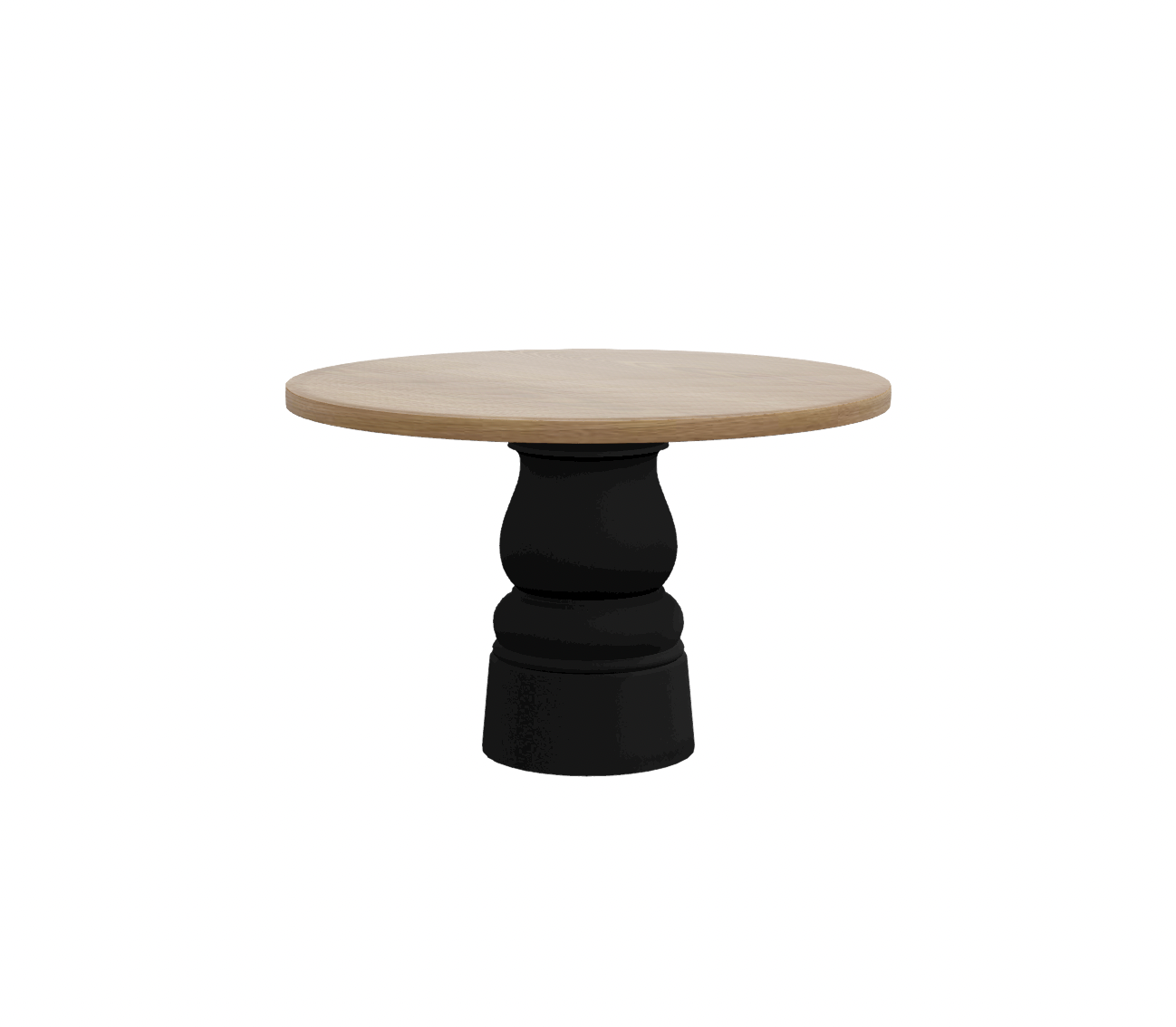 Moooi Container Table base zwart - Ø 120 cm. - natural oil