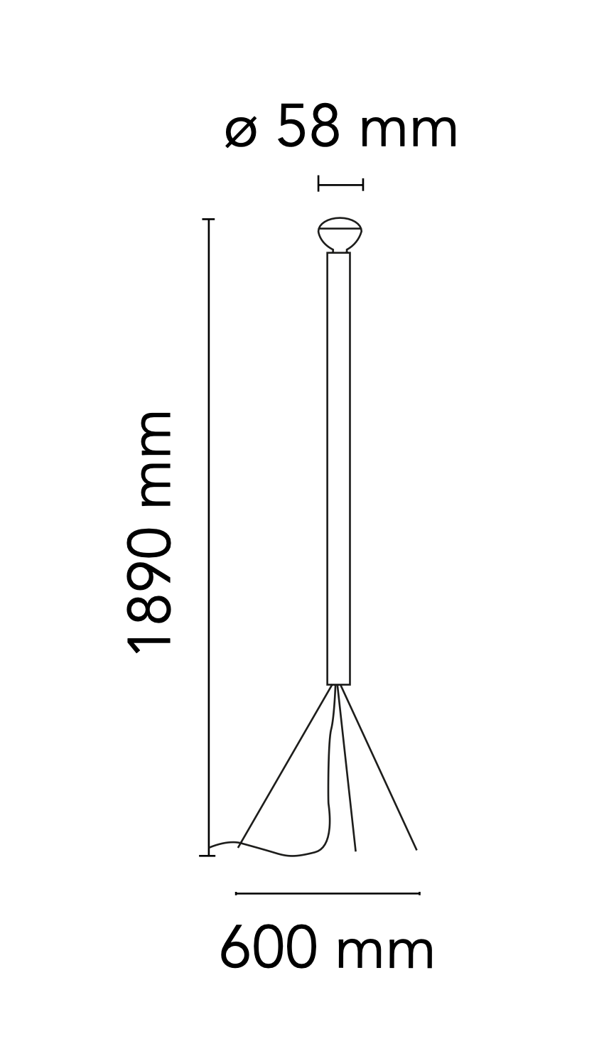 Flos vloerlamp Luminator