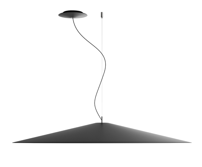 Luceplan hanglamp Koinè - Ø 110 cm. - zwart - Ø 110 cm.