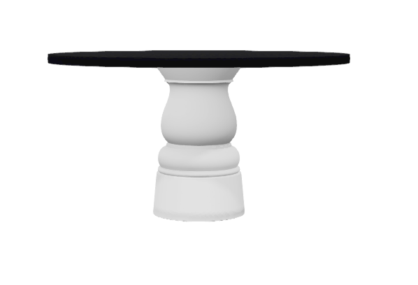 Moooi Container Table base wit - Ø 140 cm. - RAL 9005