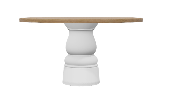 Moooi Container Table base wit - Ø 140 cm. - natural oil