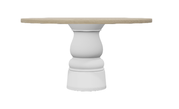 Moooi Container Table base wit - Ø 140 cm. - white whash